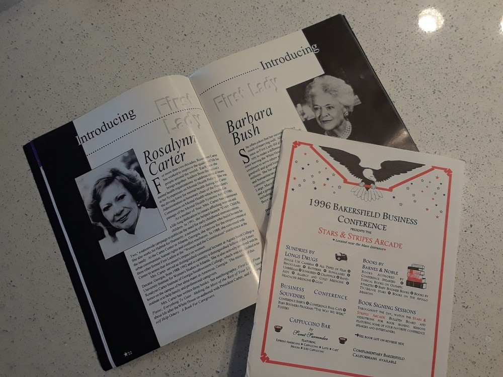 Bakerfield Business Conference 1996 Program