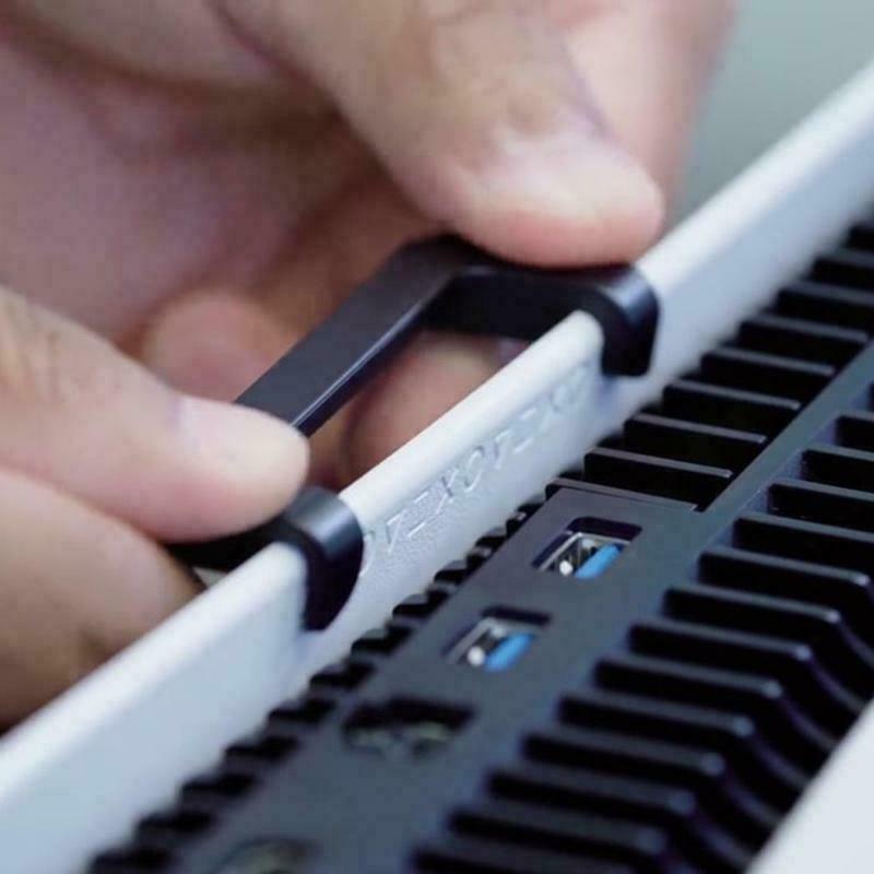 Vertical Stand Game Console Holder Base w/Screw for PS5 Console Replacement New