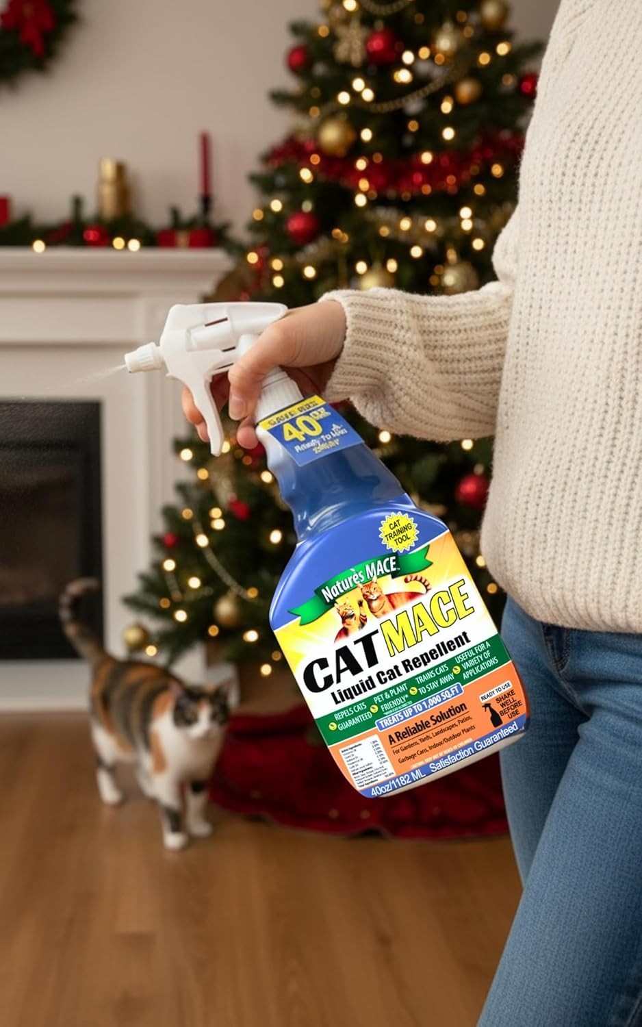 Cat MACE Anti-Cat Deterrent and Training Tool Spray NEW SEALED