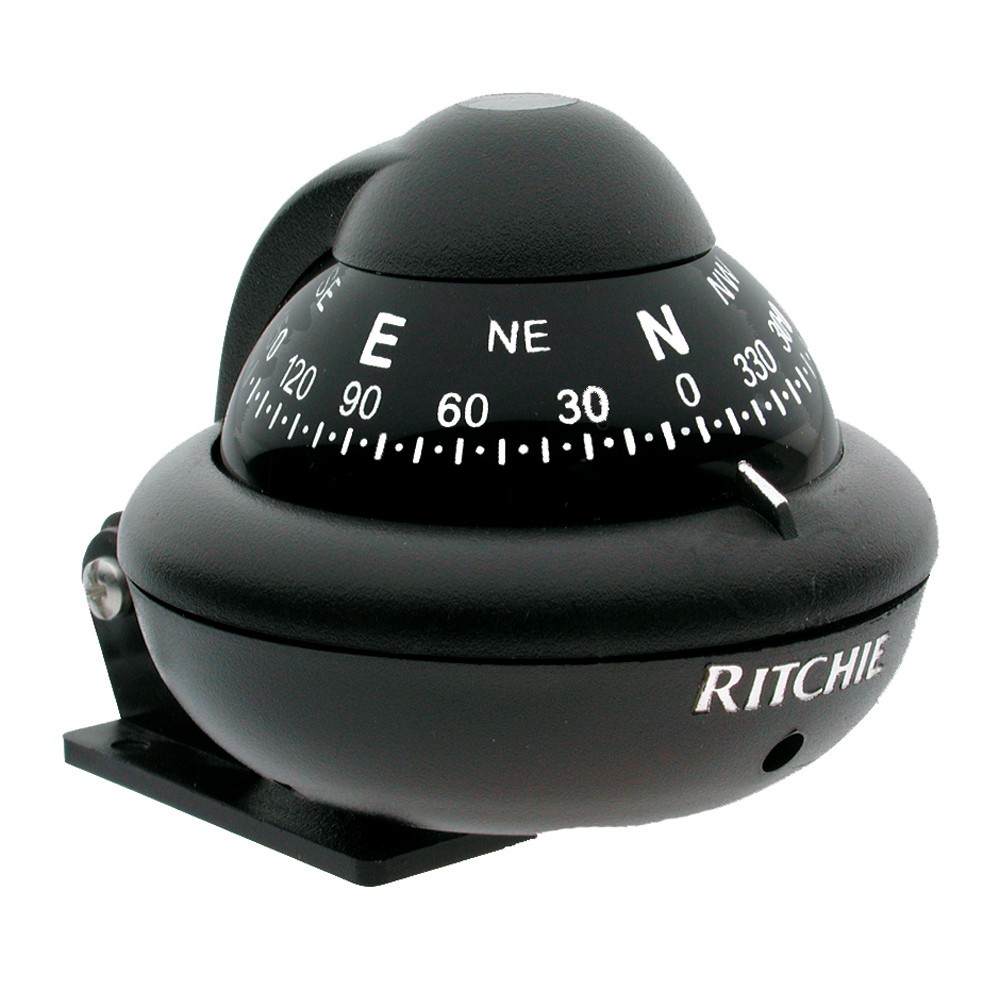Ritchie X-10B-M RitchieSport Compass bundle - Bracket Mount - Black