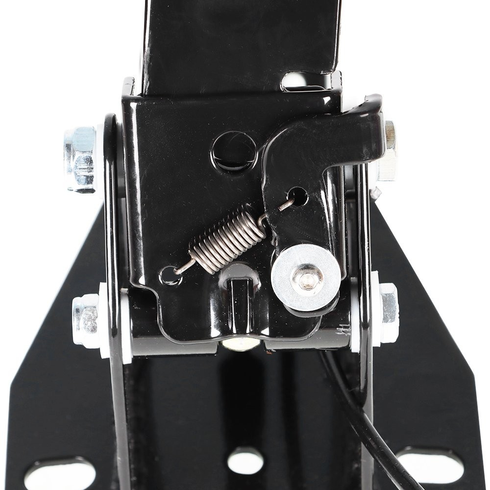 Driver Backrest + Adjustable Mounting Kit For Touring Electra Glide 2009-2019 US
