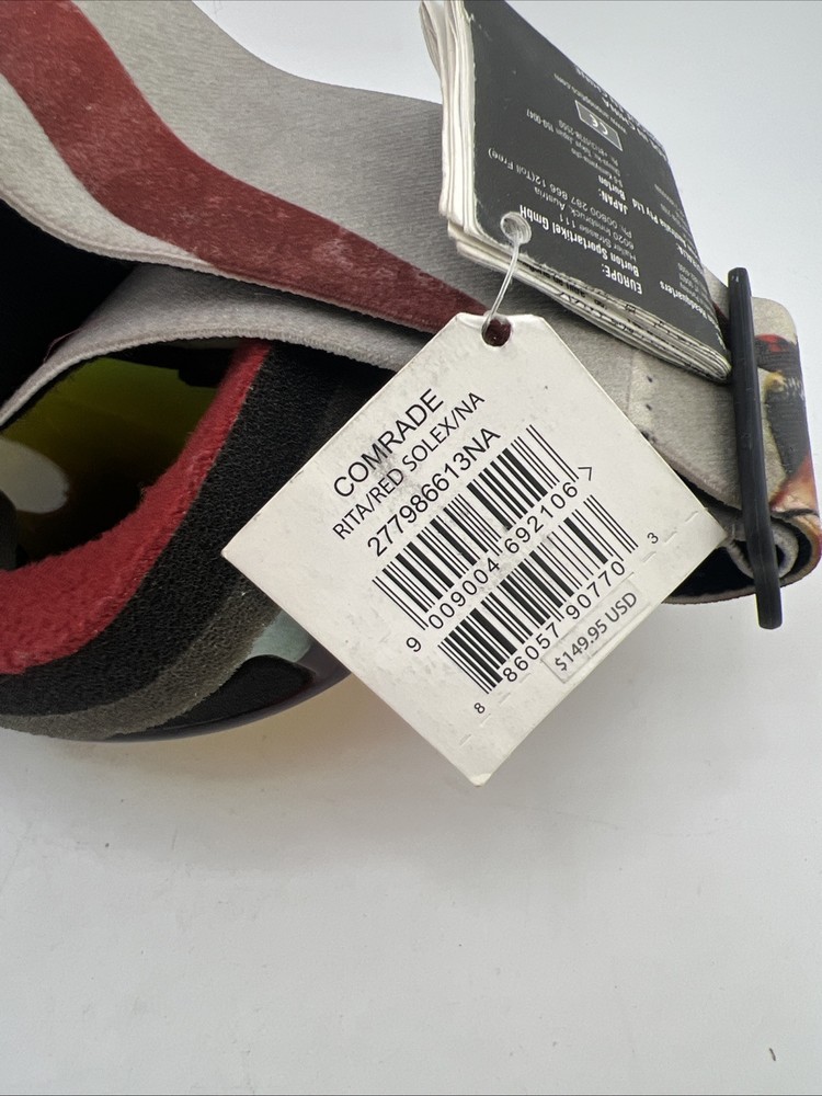 Anon Comrade Premium Goggles Rita/Red Solex Read!!!