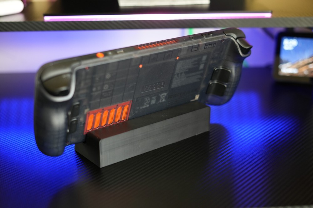 Steam Deck Desk Stand 3D Printed.