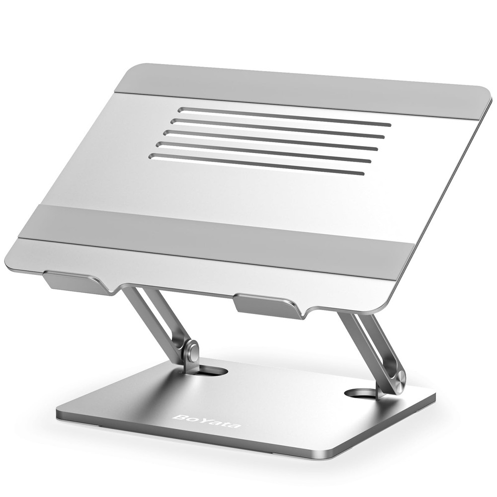 Laptop Stand Adjustable Laptop Riser with Slide-Proof Silicone and Protective