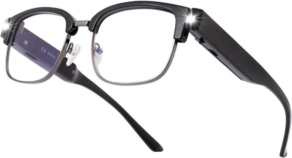 200% Magnifying Glasses with Light,Usb Rechargeable LED Lighted Magnifying Eyewe
