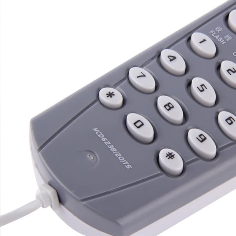 Telephone Phone Line Network Cable Tester Butt Test Lineman Tool Grey