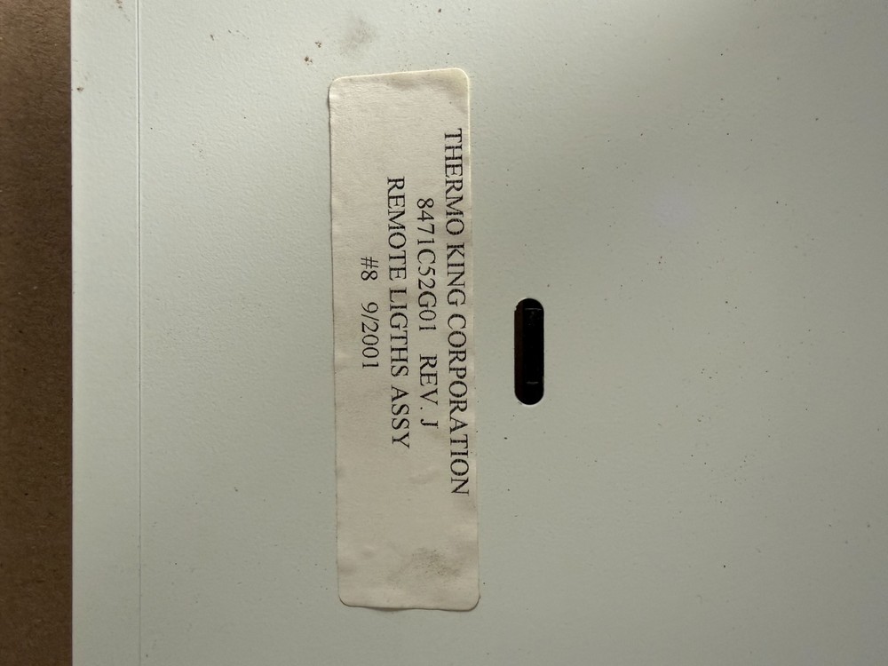 Thermo King Remote Indicator Light Assembly New Never Used