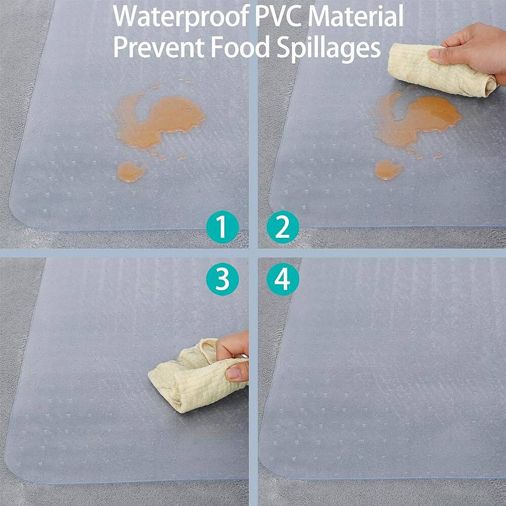 Office Chair Mat Computer Desk Chair Mat for Carpet Floor w/Extended Lip 36"x48"