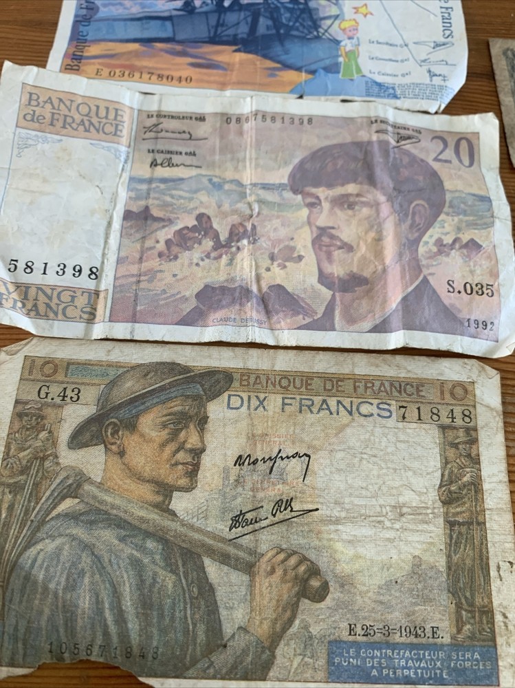 Belgium Banknotes Bundle Of 4