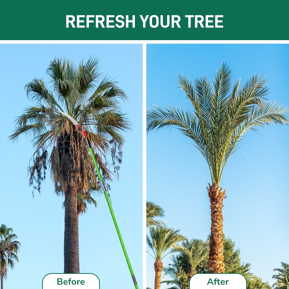 Tree Pruner Pole 30 ft. Saw Branch Limb Pruning Cutter Trimmer Extendable Shaft