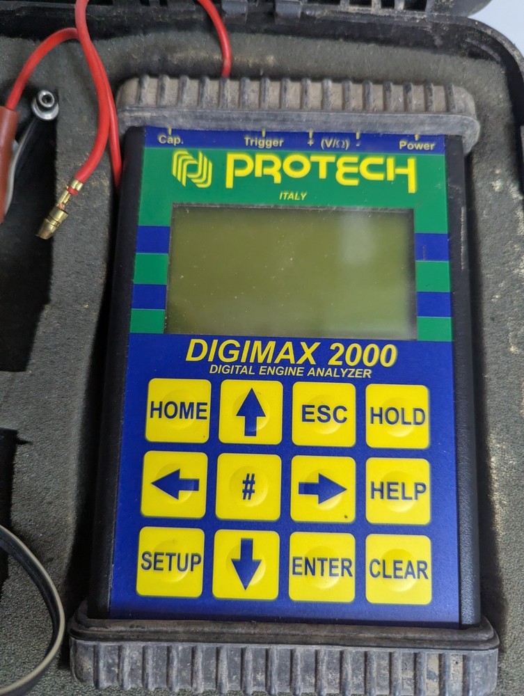 Protech Digimax 2000 Complete Diagnostic Tester + Oscilloscope Tool - RARE VTG