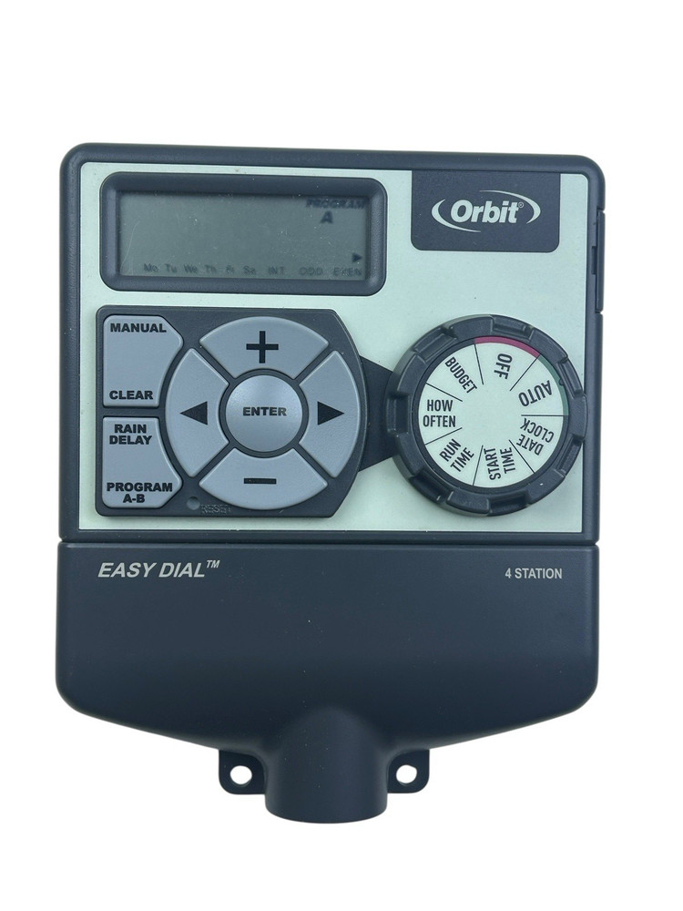 Orbit 28964 4 Station 2 Program Indoor Easy Dial Sprinkler Timer 9642/OB
