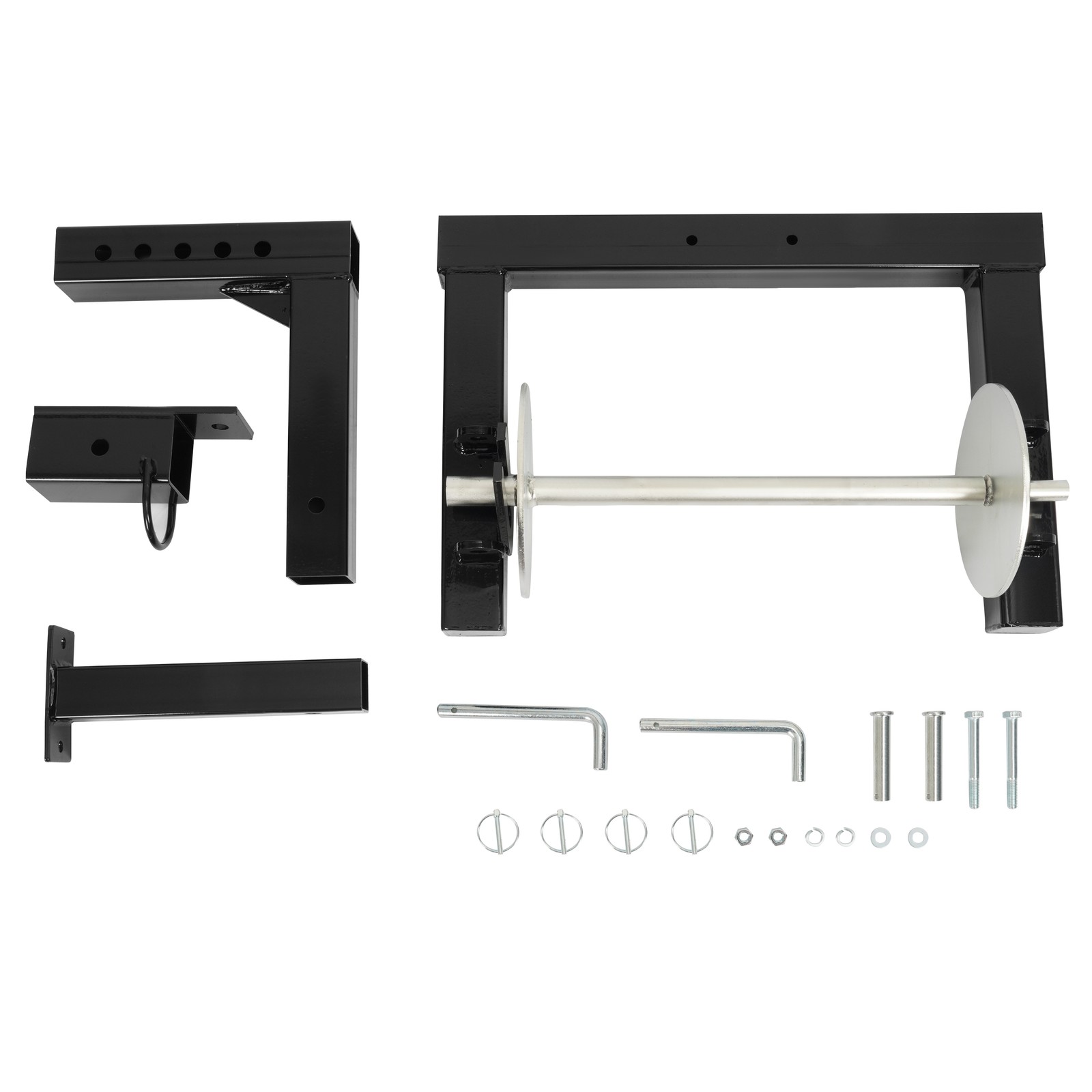 Bolt On ATV UTV Barbed Wire Unroller For Fencing Needs 2" Receiver Hitch