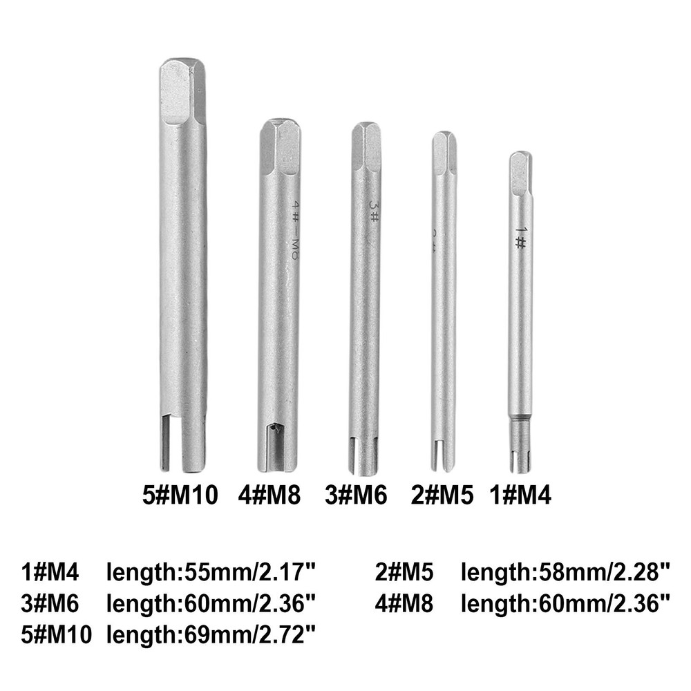Drill Bits For Broken Tap Extractor Broken Tap Extractor Tool Parts M10 M5 M8