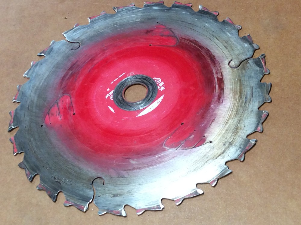 Decorative 7" Rustic Saw Blade