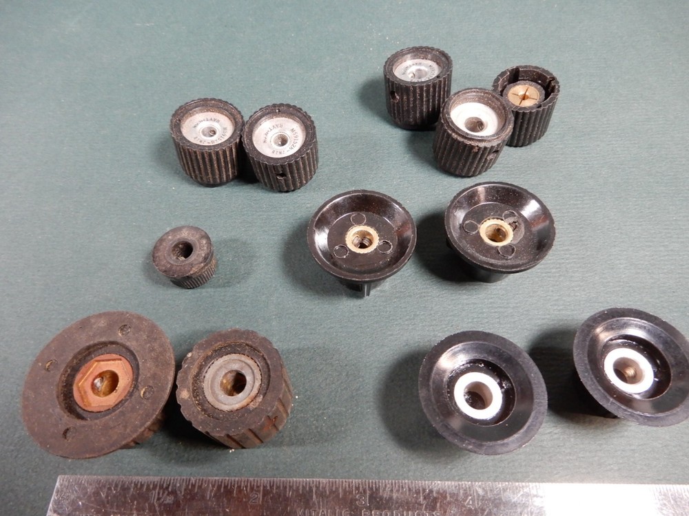 Raytheon and Other Equipment Knobs Shown