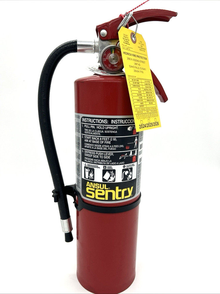 5LB ABC FIRE EXTINGUISHERS (Refurbished)