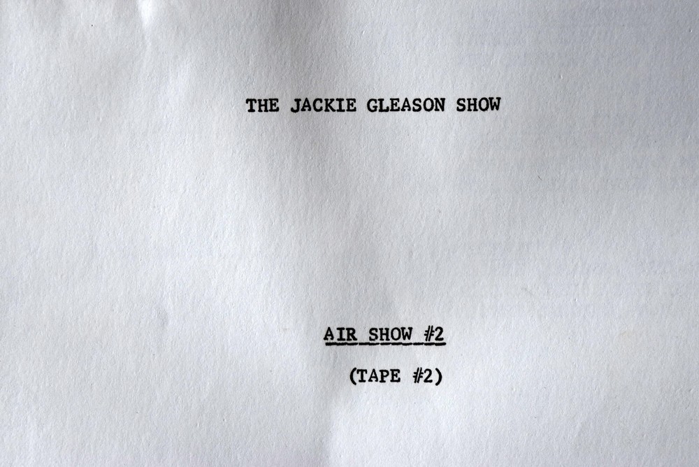 1966 " The Jackie Gleason Show " Original Screenplay Script