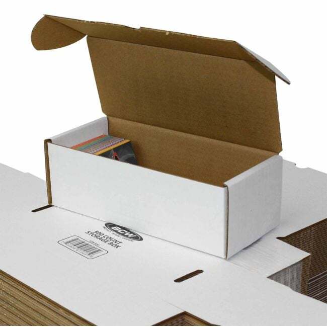 1 BCW 500 Count Card Storage Box