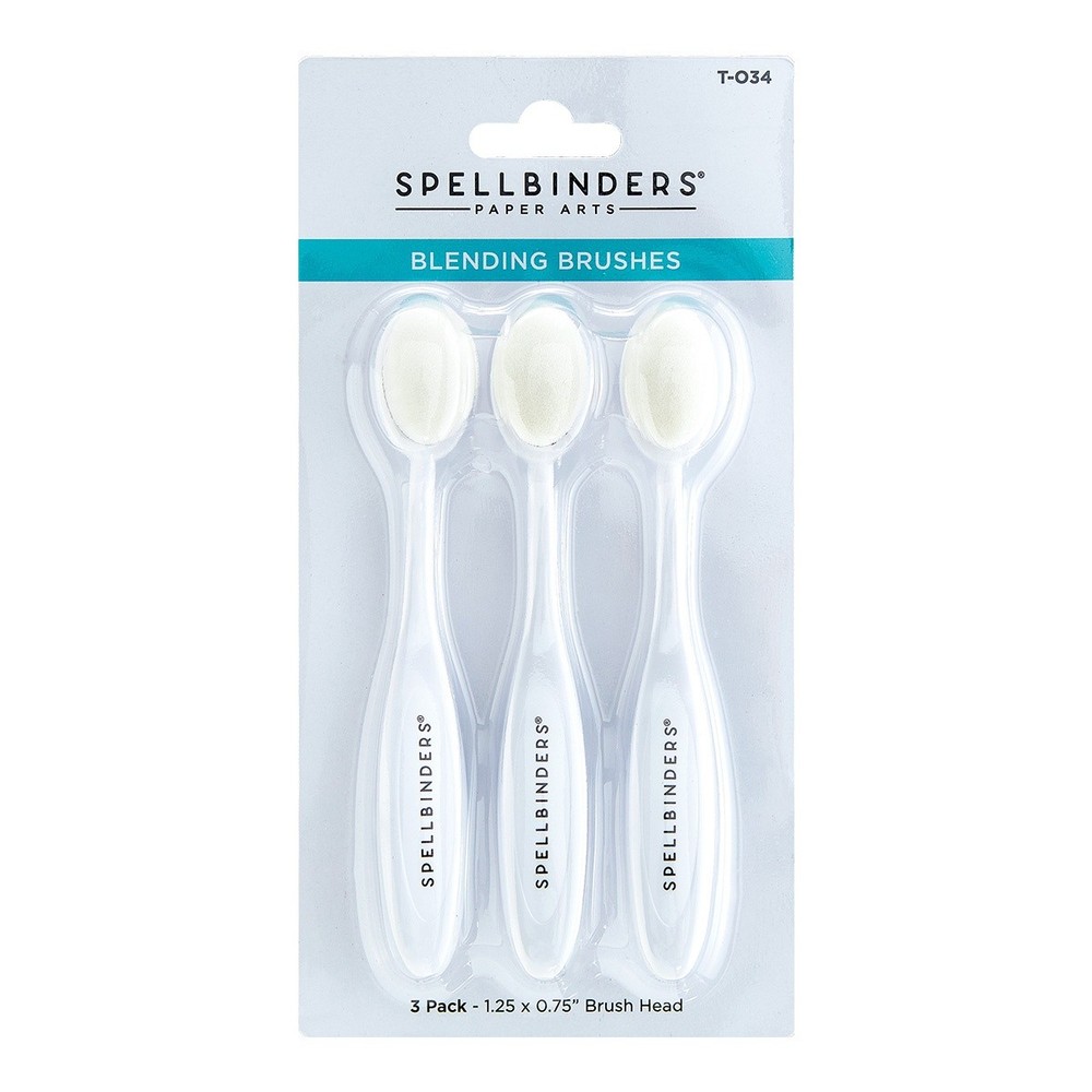 Spellbinders Blending Brushes-3/Pkg