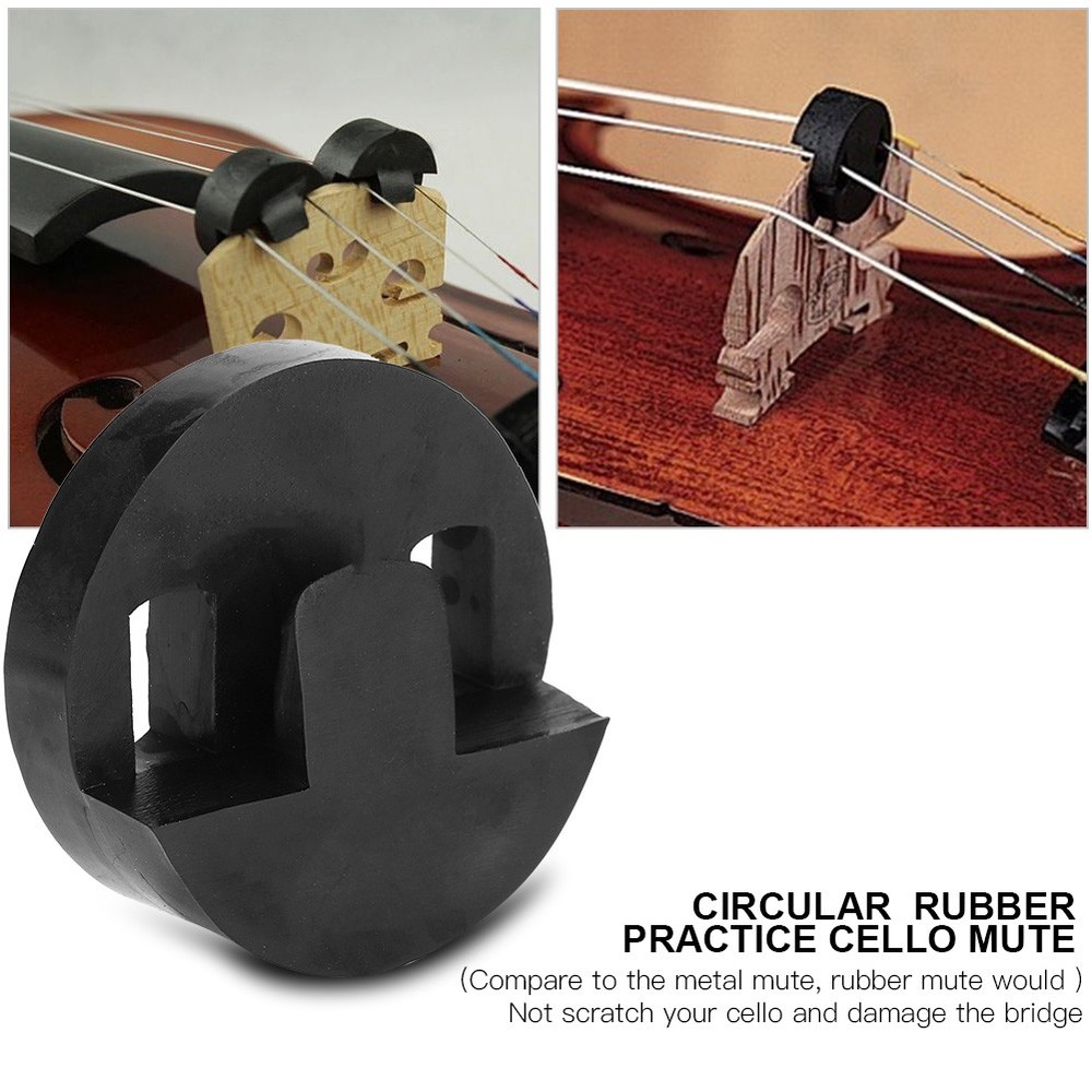 High Quality Rubber Cello Practice Mute For Cello Accessory OZSO WOQA