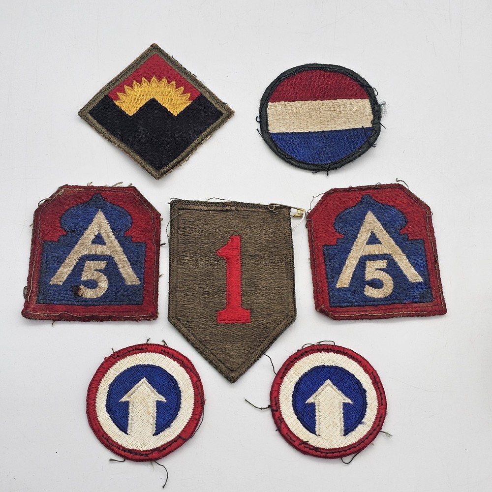 WW2 US Army Patch Lot