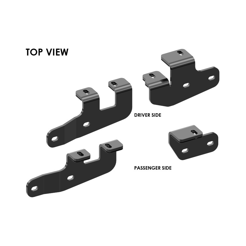 PullRite 2746 Bolt-On Fifth Wheel Hitch Mount Kit
