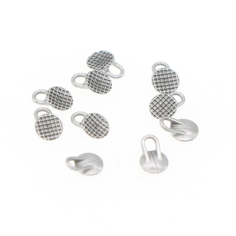 Dental Ortho Traction Hook Bondable Round/Rectangular Caplin Hooks MIM/Split