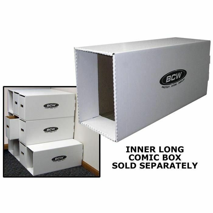 4 BCW Long Comic Houses