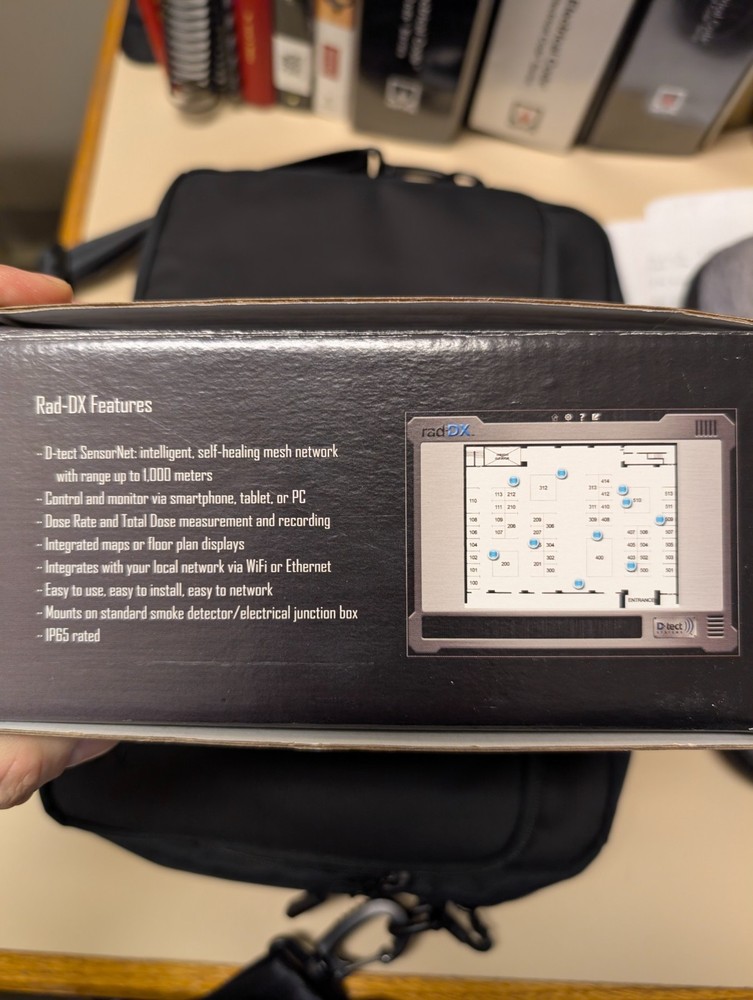 D-tect Systems Rad-DX Wireless Mesh Networked Radiation Detector