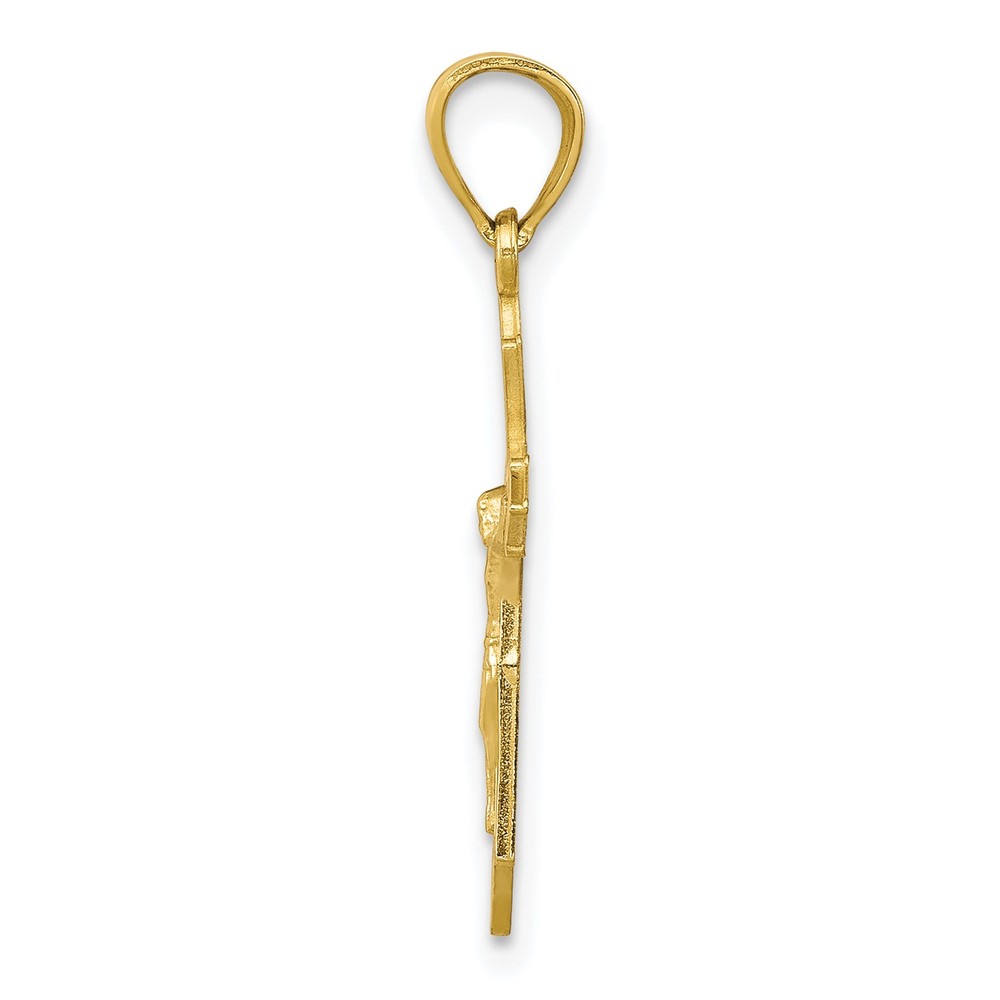 10k Crucifix Pendant 10C1066