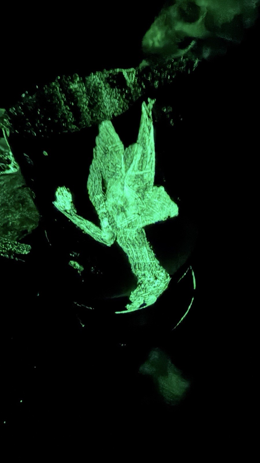 Glowing Bronze Vessel With Winged Beings From Tula Hidalgo Ojuelos