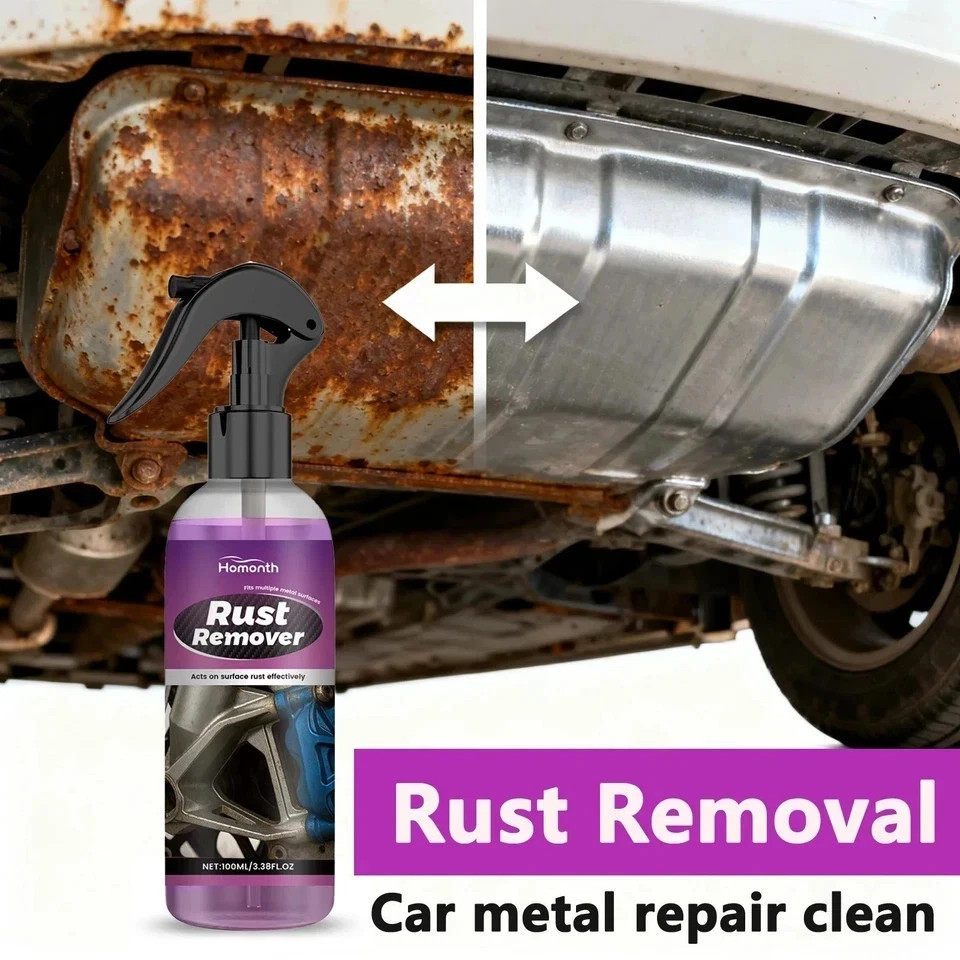 Car Rust Removal Spray Rust Remover Rust Inhibitor Derusting Spray Multipurpos