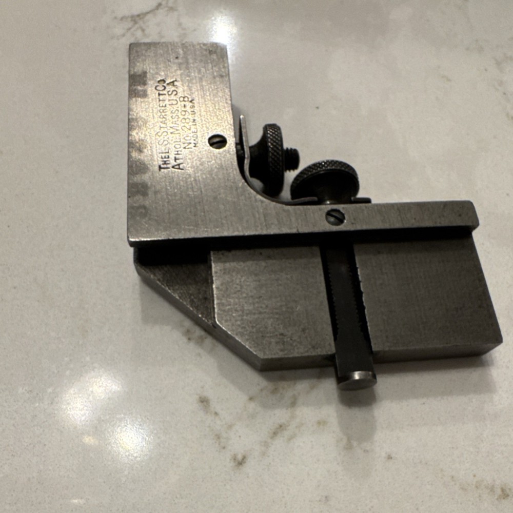 Starrett 289-B Angle Block Steel Rectangular Industrial Block