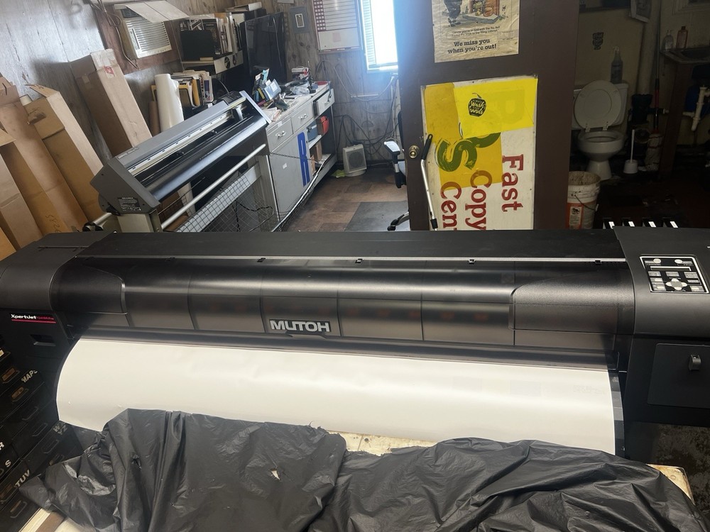 Mutoh 4 Foot Vinyl printer needs printer head about $1200