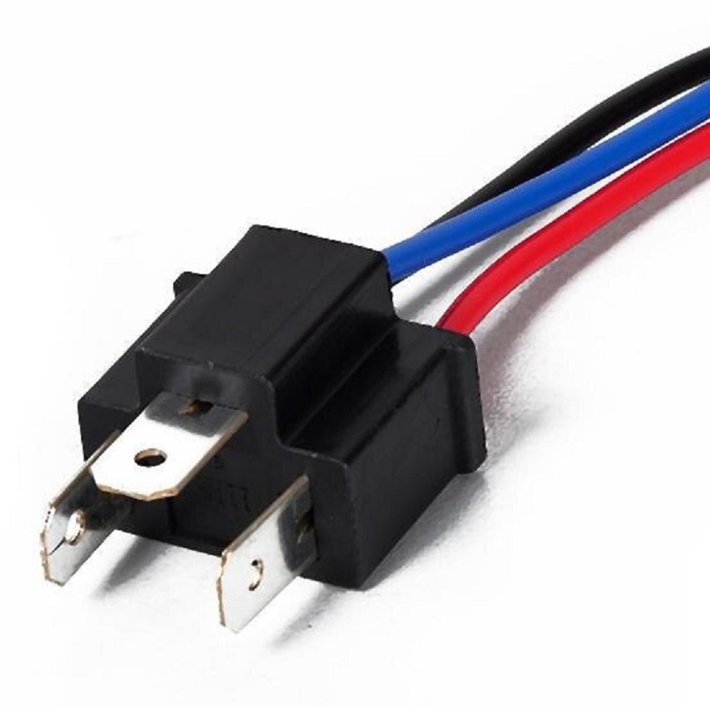 Conversion Wire 9003 H4 TO 9005 9006 Two Harness Head Light Bulb Socket Lamp