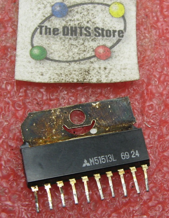 M51513L Mitsubishi Audio Amplifier SIP - Used Pull Qty 1