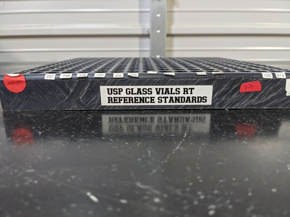 USP Glass Vials Room Temp RT Reference Standards 12mm