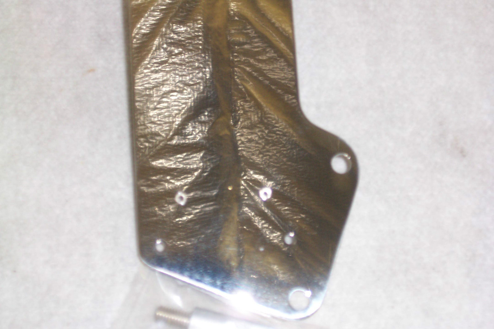 Msd Marine 6ML Cylinder Head Mount Plate Polished SS with Hardware For 7/16 Hole