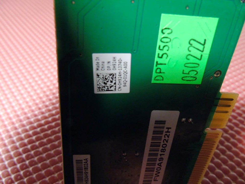 Dell Precision T5500 Workstation FireWire Controller 2-Port Card - DP /N: 0H924H