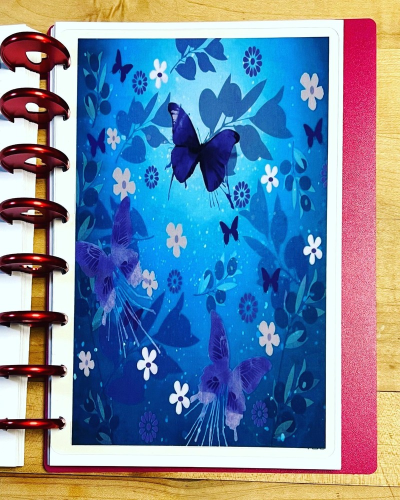 Butterfly DASHBOARD 4 use w/ TUL/Arc (8 disc) Planner~