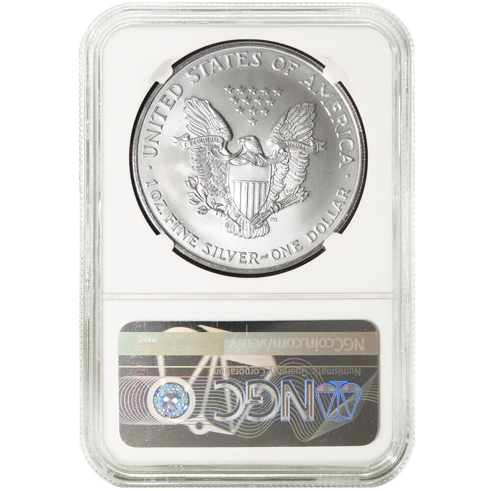 1996 $1 American Silver Eagle NGC MS69 Brown Label *various labels*