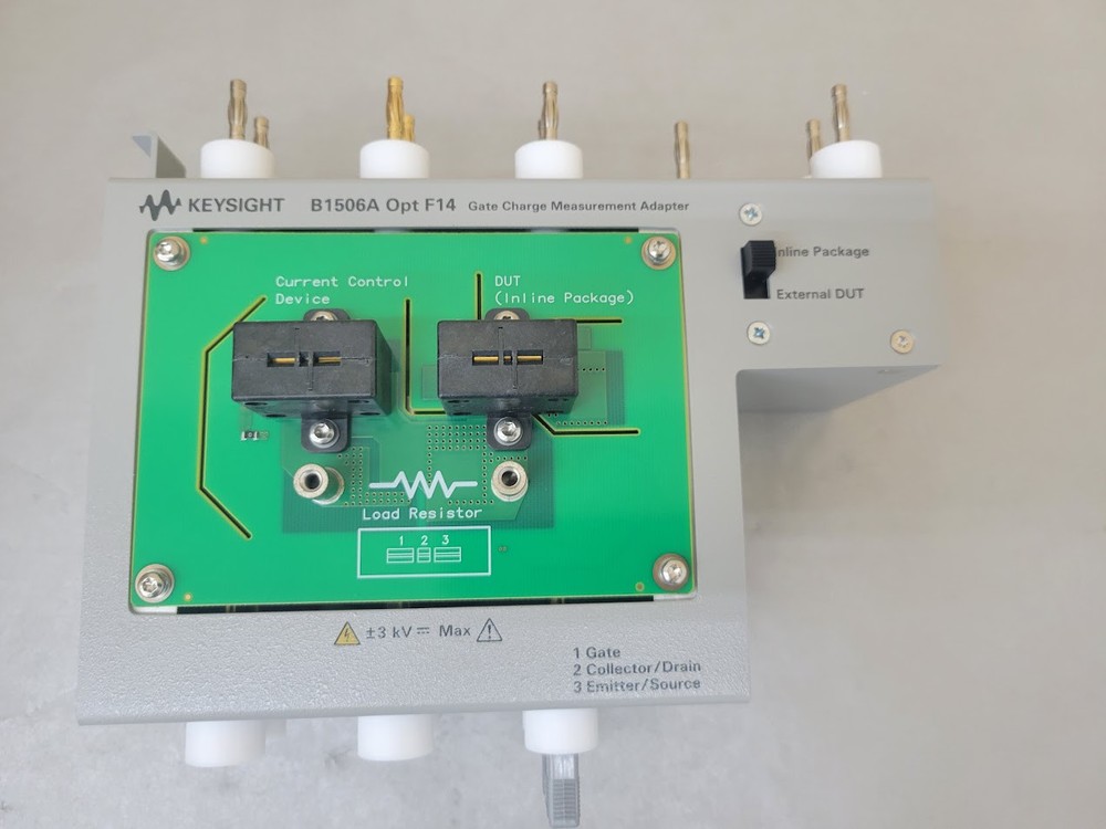 Keysight Technologies B1506A Gate Charge Measurement Adapter F14