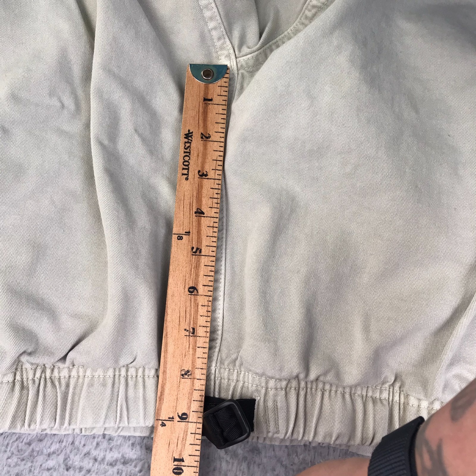 Gramicci Vintage G Series Shorts Mens M Khaki 8" Cotton Belted Hiking Climbing