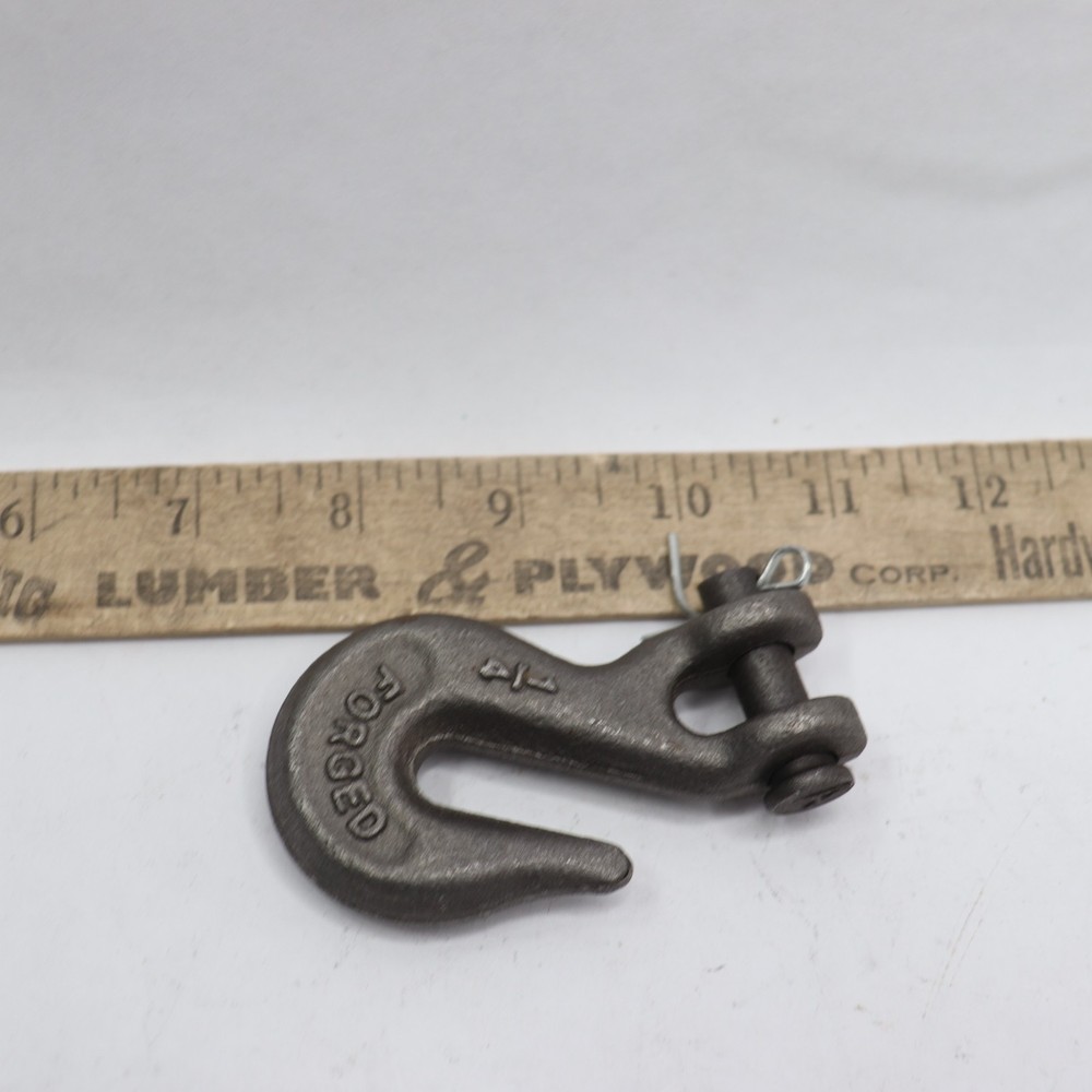 High Test Clevis Grab Hook Forged 1/4"