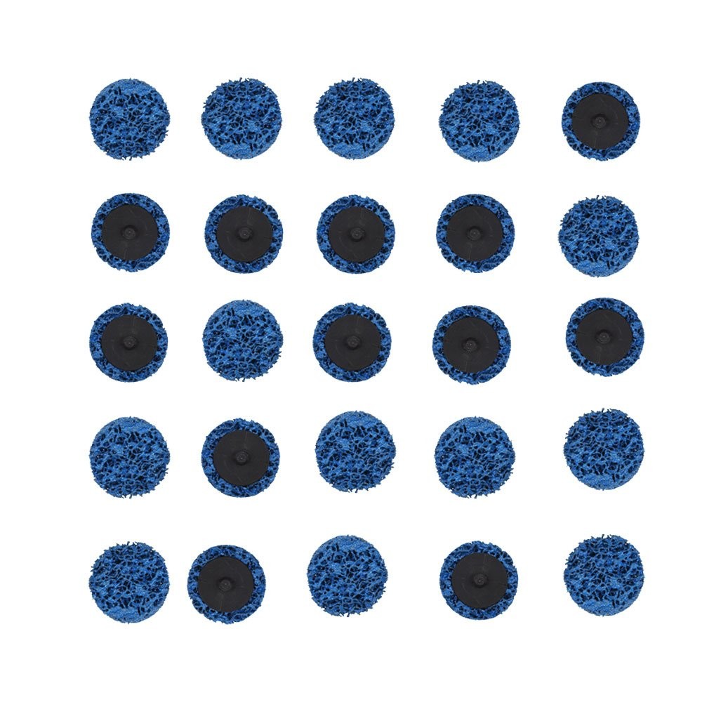 25 Pack 2" Quick ChangeEasy Strip & Clean Discs for Paint Rust