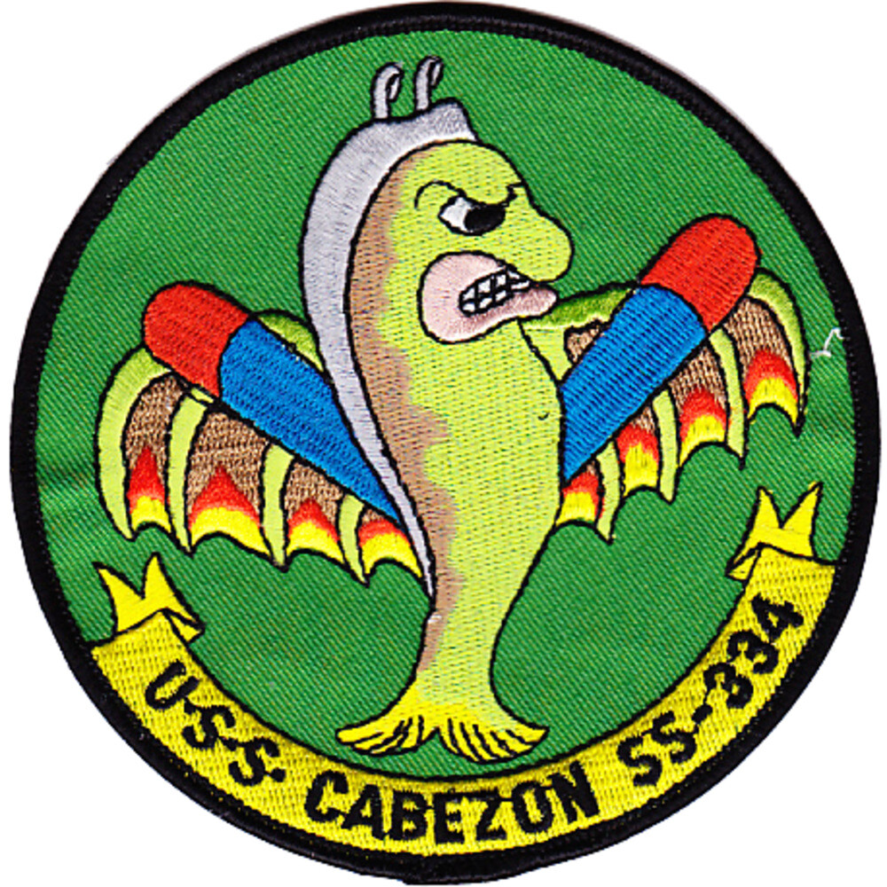 USS Cabezon SS-334 Diesel Electric Submarine Second Version Patch