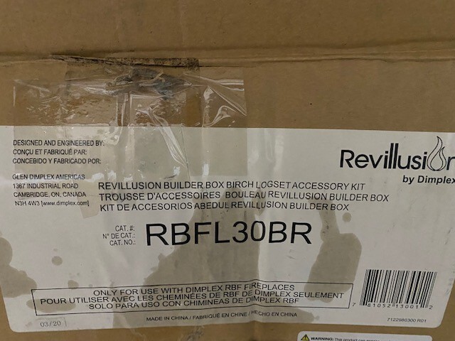 Dimplex 30" Revillusion Birch Logset RBFL30BR