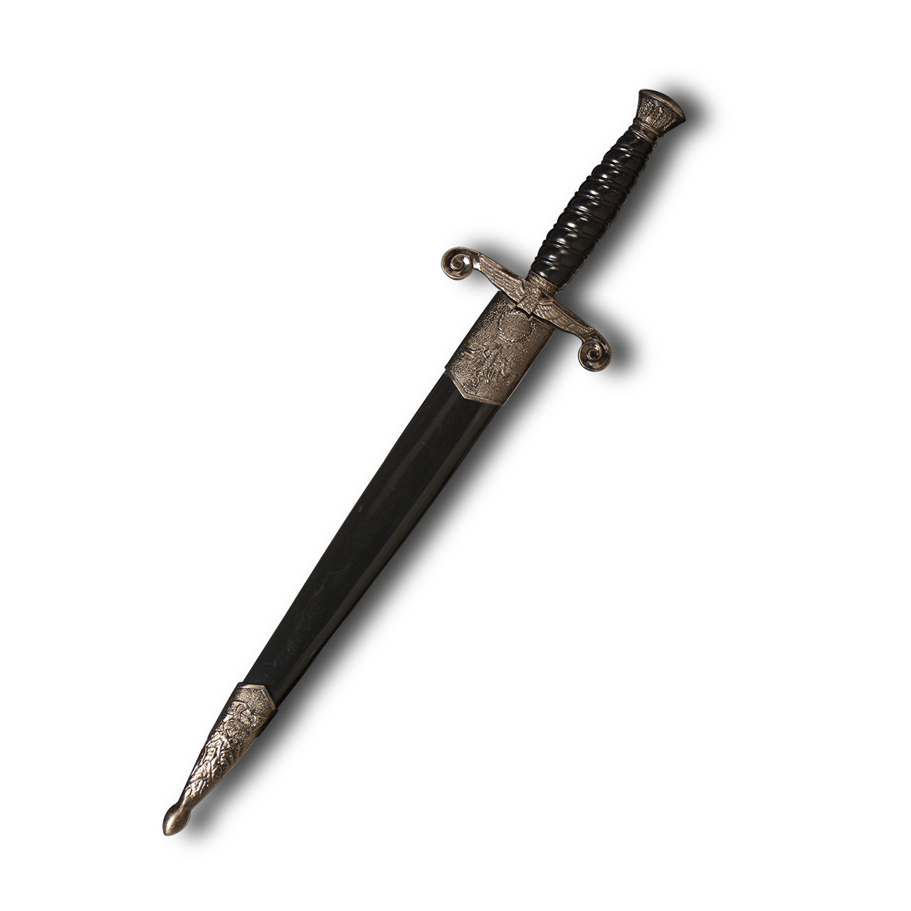 13.8" German WWII ceremonial style S-Steel dagger,Not sharpen, just collection