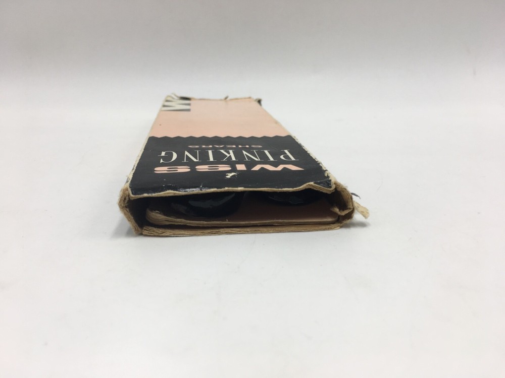 Vintage WISS Pinking Shears CB-9 w/ Original Box / Packaging & Insert